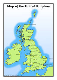 Home. Map of Britain